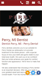 Mobile Screenshot of perrydental.org