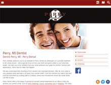 Tablet Screenshot of perrydental.org
